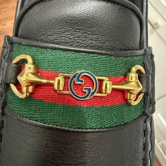 Gucci Black Leather Loafers - Picture 3 of 5